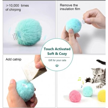 Dooee Toy Soft Ball With Sound Blue